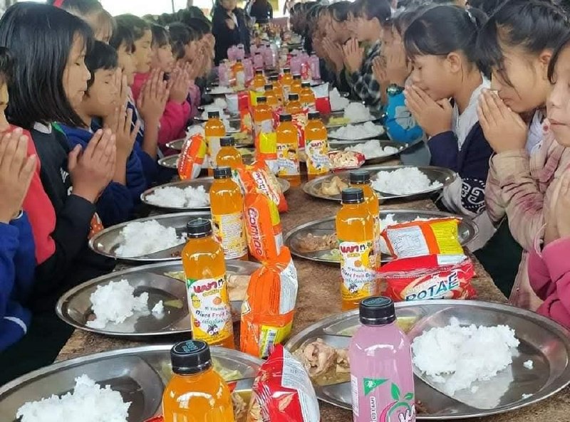 YGW အဝါရောင်မျိုးဆက်သစ် မိဘမဲ့ဂေဟာ ကလေးငယ်များအတွက် အာဟာရဒါန ကူညီပံ့ပိုးရေး