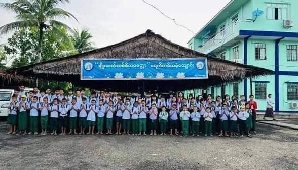 ဆွမ်းကျောင်းဆောက်လုပ်ပြီးစီးရေး အလှူတော်